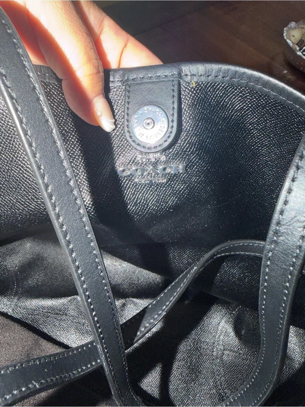 Coach Brown Signature Canvas Tote bag